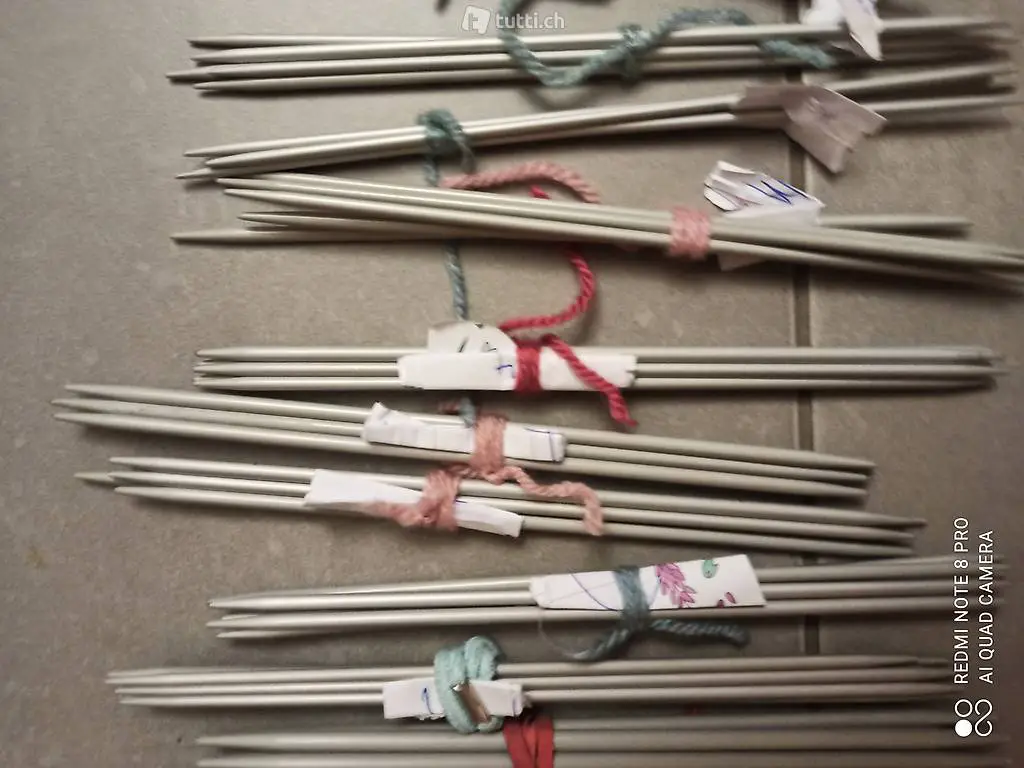 Stricknadeln zum Socken stricken