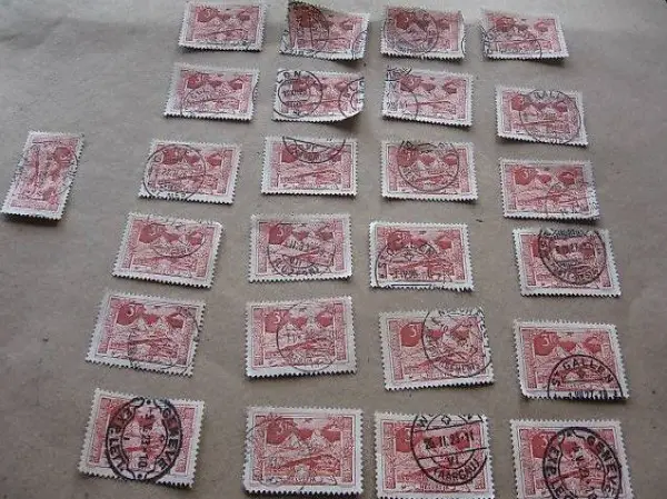 Briefmarken 25 x Mythen Topbriefmarke Schweiz