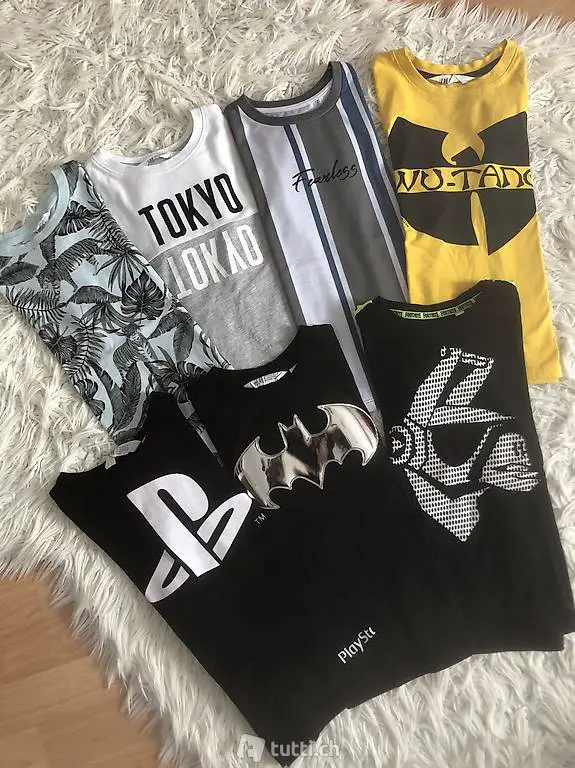 Kleiderset mit shirts 122/128