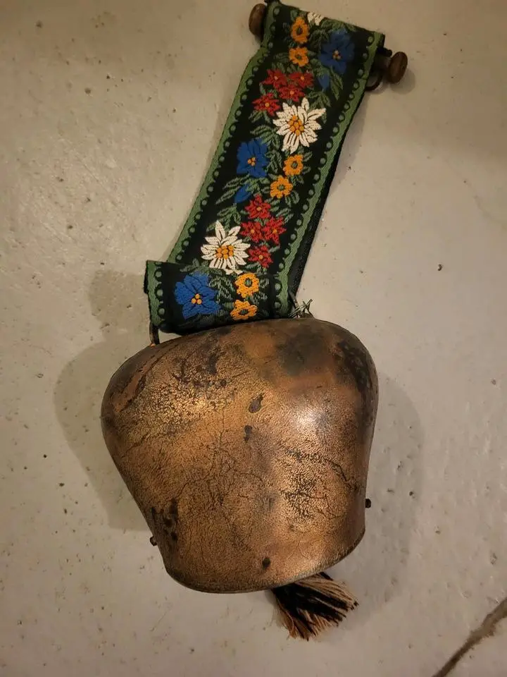 Deko-Kuhglocke, Original Alpenschelle