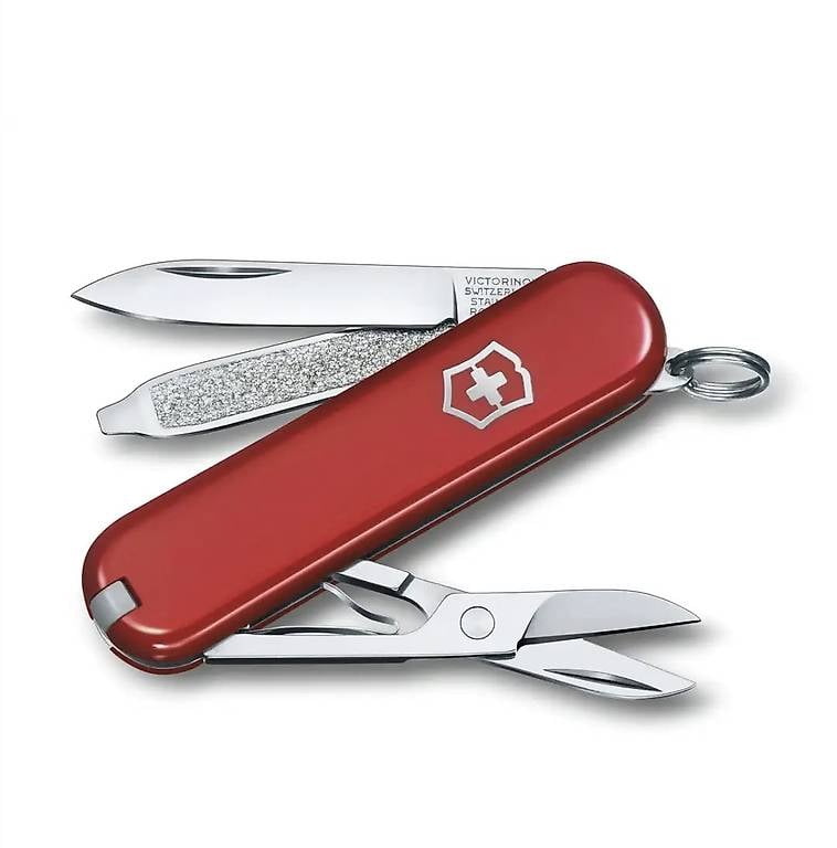 Victorinox Swiss SD Taschen Messer 7 Tools rot Hülle