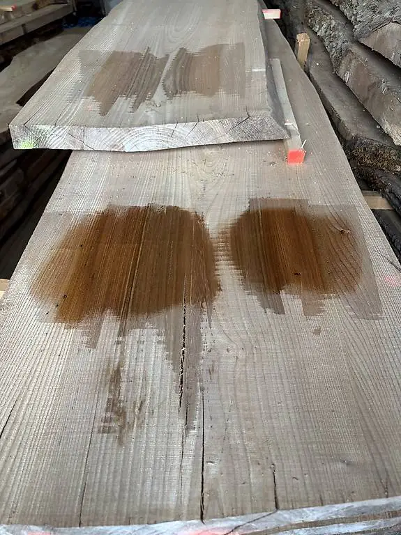 Klotzbretter Tischplatte Epoxy Möbel Schreinerei