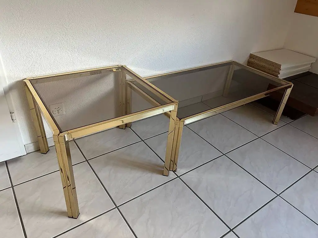 Hochwertige Goldene Salontische - Stilvoll & Zeitlos