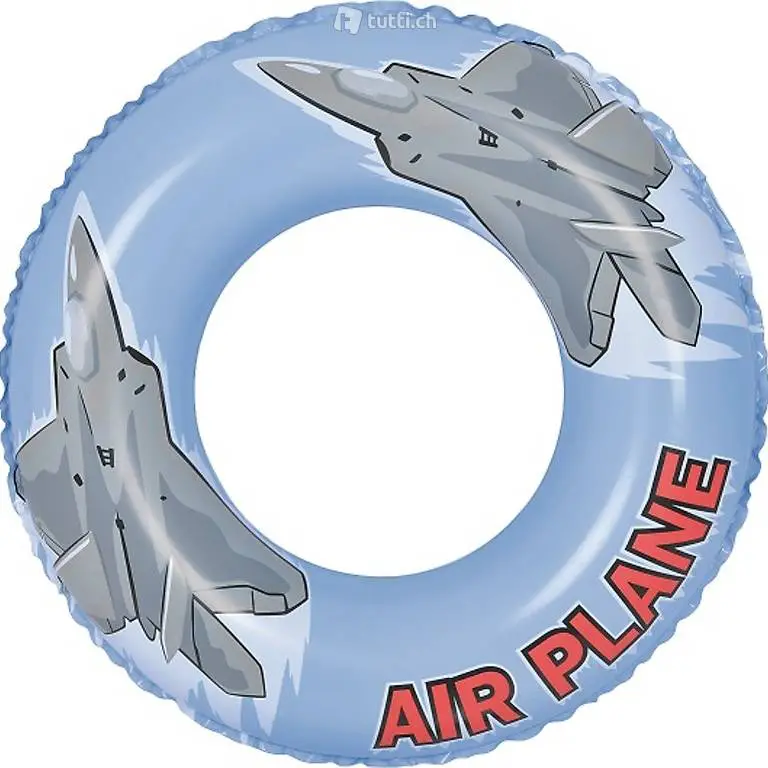  Jilong Swim Ring 76cm assortiert (blau, weiss, grau)