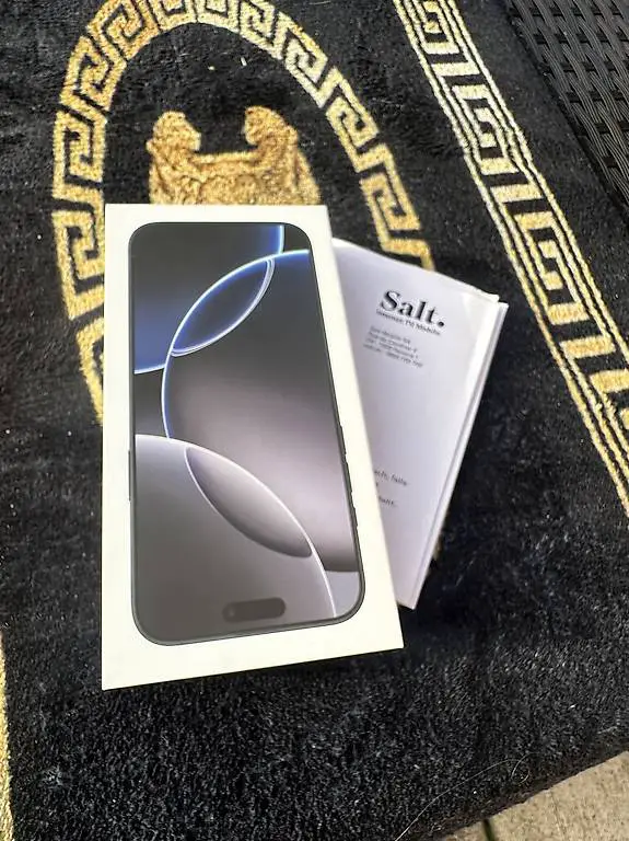 Apple iPhone 16 Pro Max 256GB Schwarz, Neu und Ungeöffnet