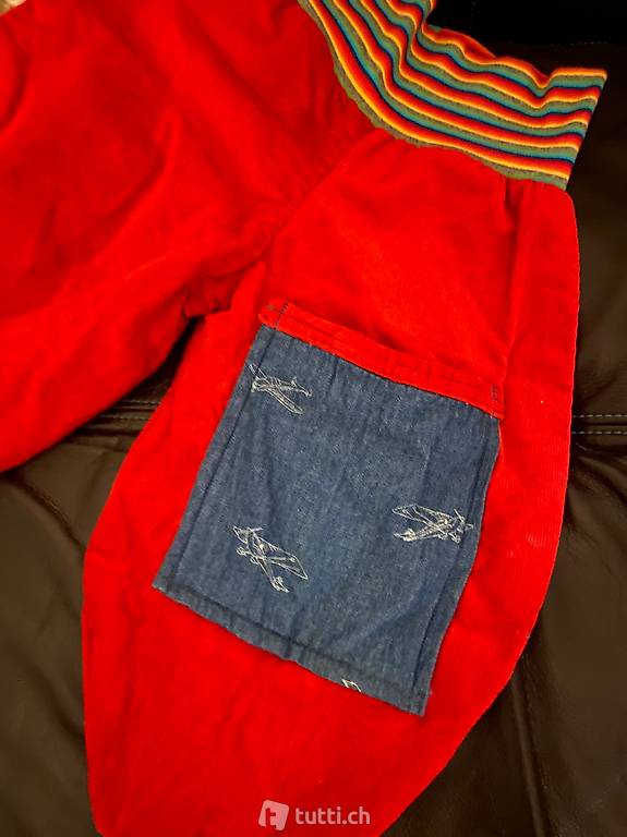 Self Made selbstgenähte haremshose Cord mitwachshose Kind