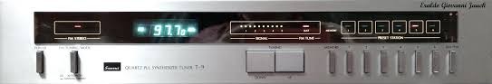 SANSUI - Hifi - Audio - TUNER ______ Tuner T - 9 Silber