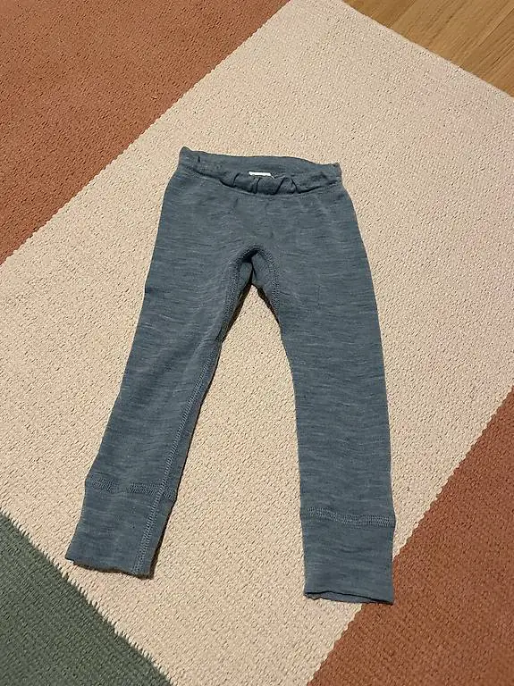 Wolle Seide leggings hess Natur