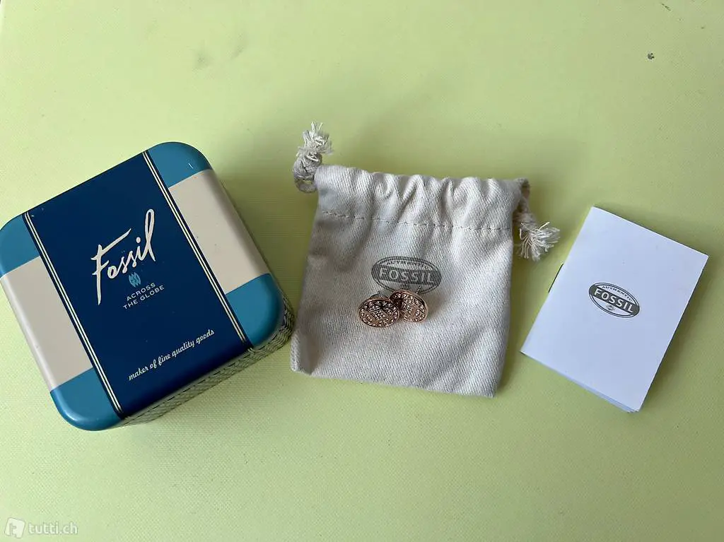 Fossil Ohrringe (nie getragen)