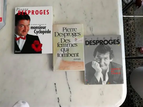  Livres en trio de Pierre Desproges