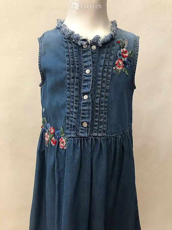 Jeanskleid Ermanno Scervino Gr. 6J