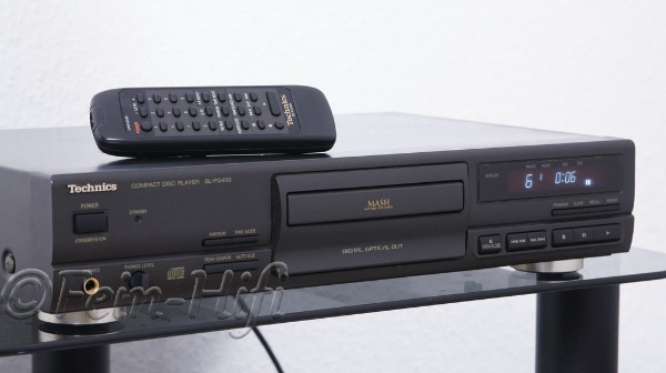 t e c h n i c s sl - pg 490 top modell cd player inkl.