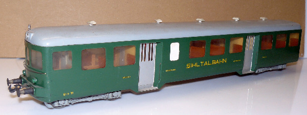 Sihltalbahn Bt 4 51 grün, Spur 0