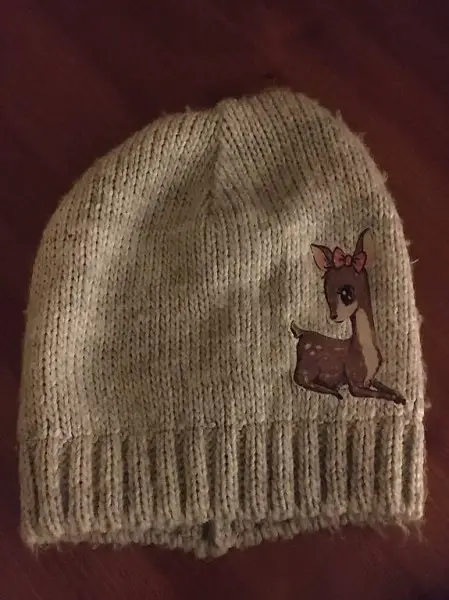 Gefütterte Mütze Grösse 98