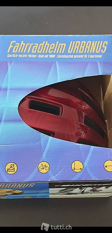 Fahrradhelm URBANUS von BIKEmate Grösse L/XL