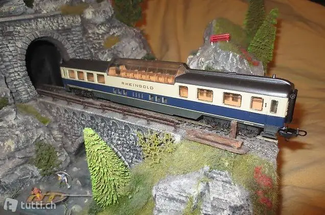 LIMA Rheingold Panoramawagen, neuwertig, Spur H0