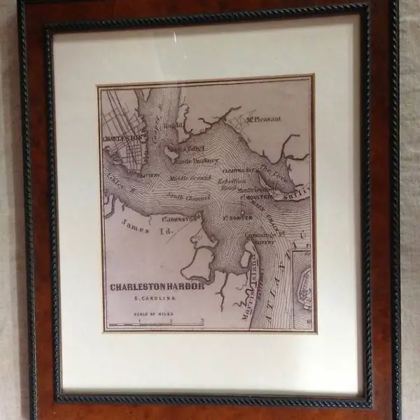 Neue Gemälde, 4 Landkarten des amerikanischen Südens