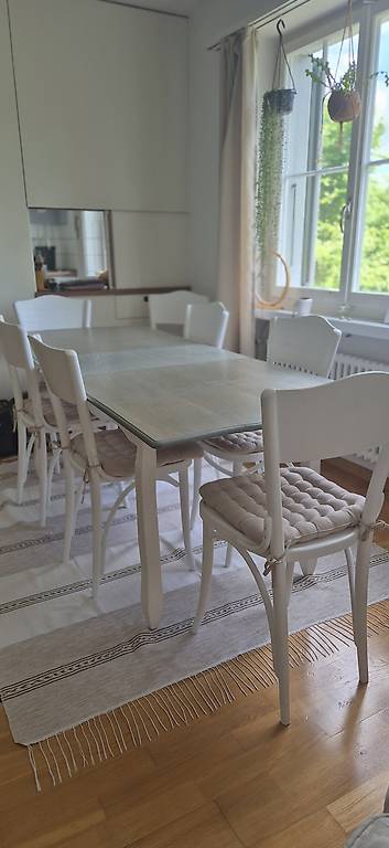 Esstisch mit 7 Stühlen