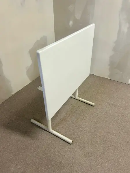 Klapptisch Beistelltisch Gartentisch in weiss von Werzalit