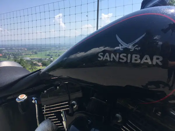 Harley Davidson Custombike Sansibar