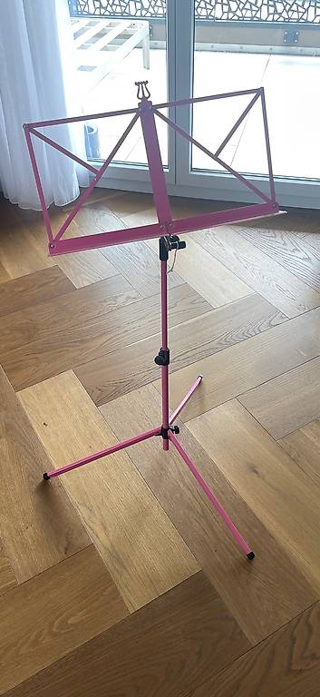 Notenständer Rosa