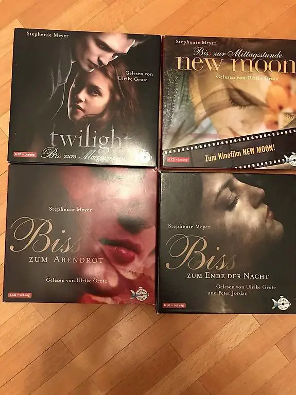 Twilight-Hörbücher und Camp-Rock-CD"s