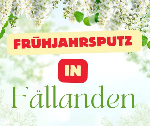 Frühjahrsputz in Fällanden