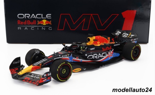 Red Bull Racing RB19 F1 Winner GP Austin USA 2023 Verstappen