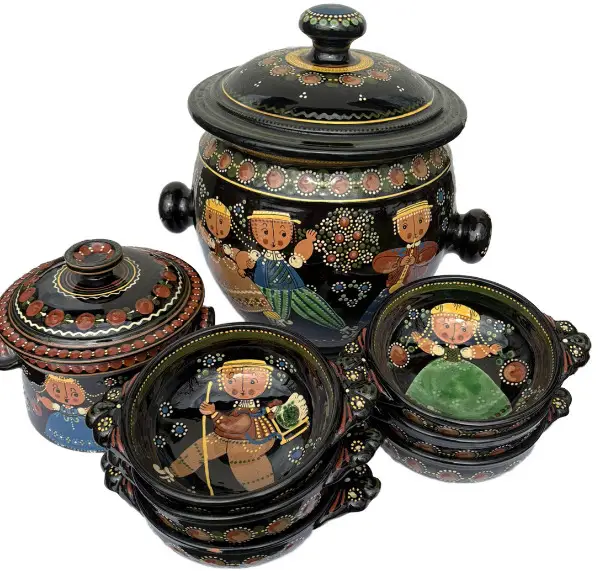 Steinzeug-Set "Emmental" von Manufaktur Werner Aebi