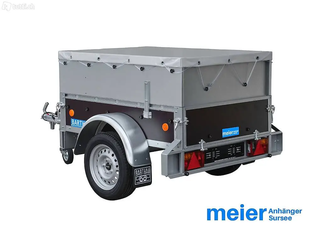  Barthau Anhänger 750 kg mit Zubehör