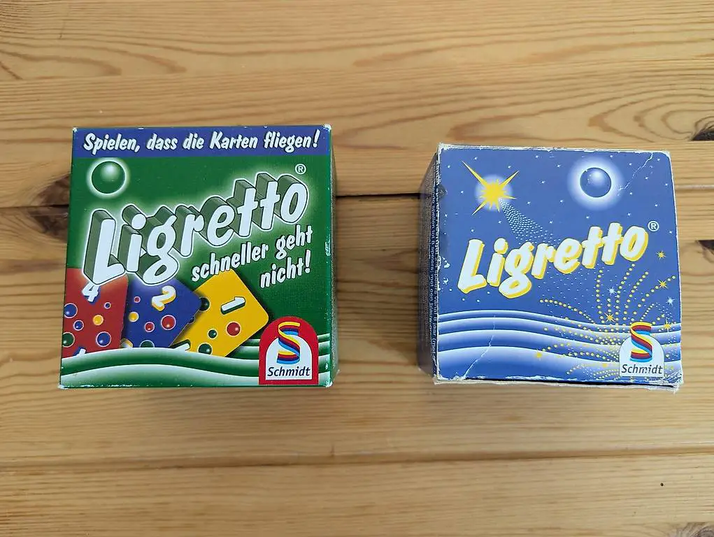 Ligretto - Kartenspiele Grün & Blau