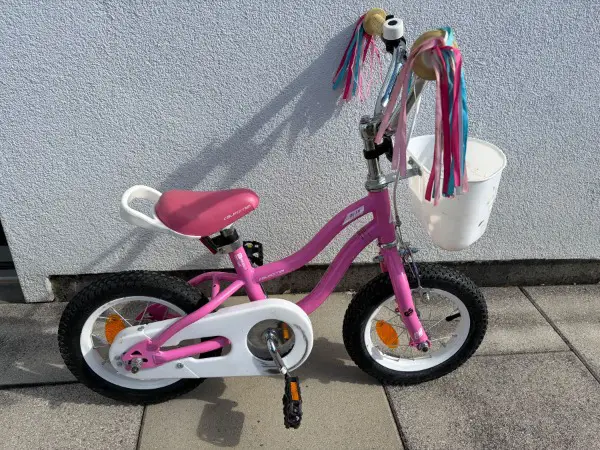 california kindervelo play girl 12" mit stützräder