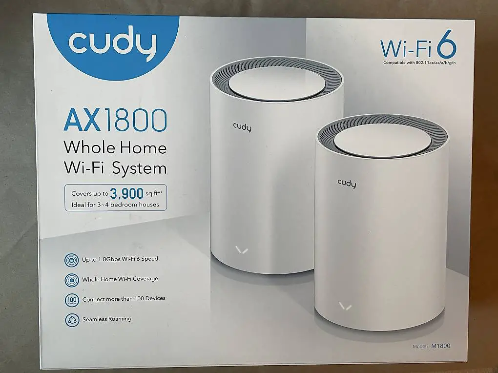 cudy AX1800 Whole Home WiFi System