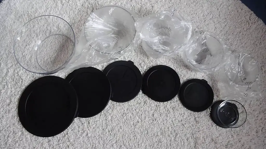 Tupperware Clear Collection