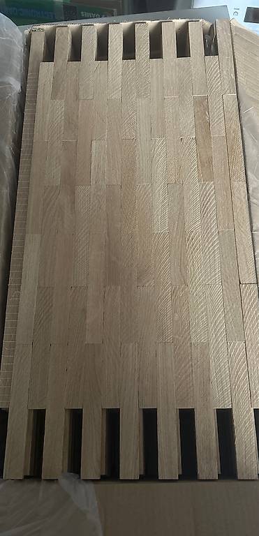 Eiche Klebeparkett parallel Roh 160x22x8 mm