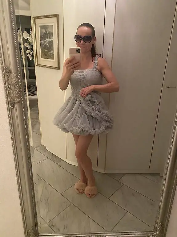 Angels Face Kleid Silver-Gray Pixie Tutu Kleid Grosse 12 -14