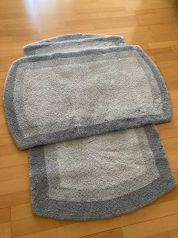NEU Badteppich-Set in Grau