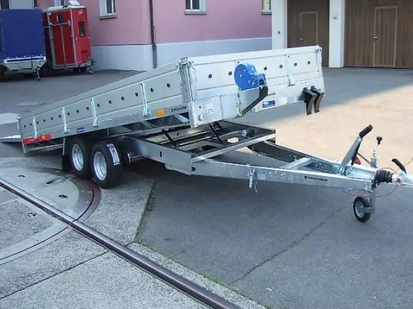  Neu -Tema Carkeeper 4020 P 3"000KG - Kippbar - Bordwände