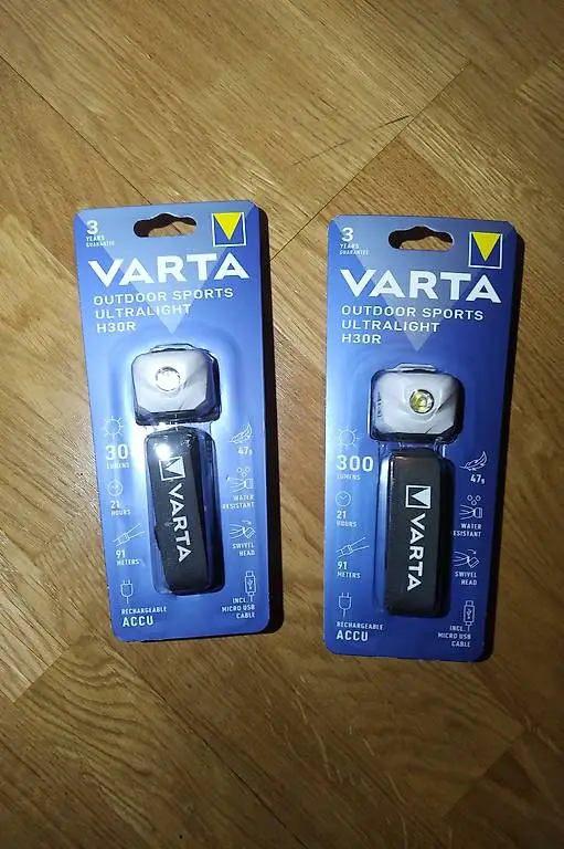 Stirnlampen Varta neu OVP