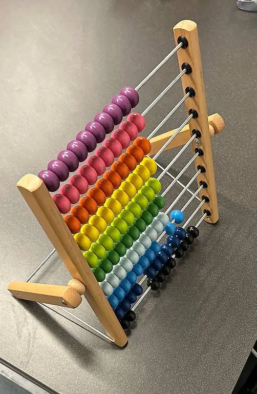 Rechenrahmen Abakus Rechenschieber