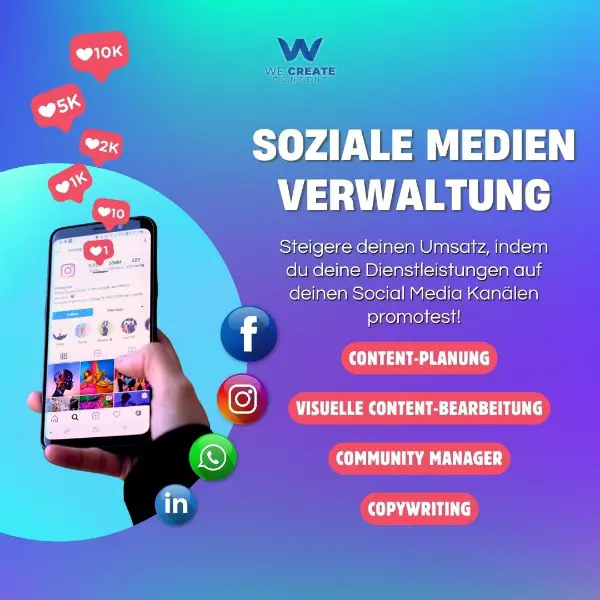 Soziale Medien Verwaltung