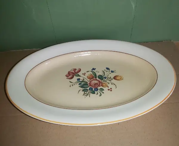 Villeroy & Boch, ovaler Teller ROSEMARIE