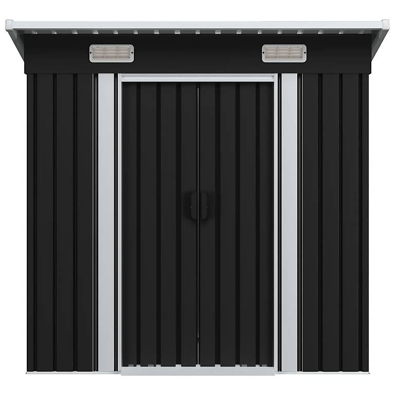 Gartenschuppen Anthrazit Stahl