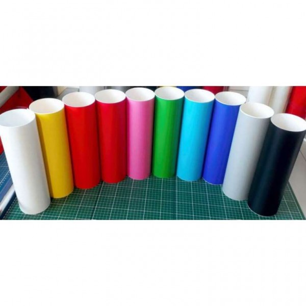 Plotterfolie Matt 10 Farben 30cm breit und je 1 Meter l