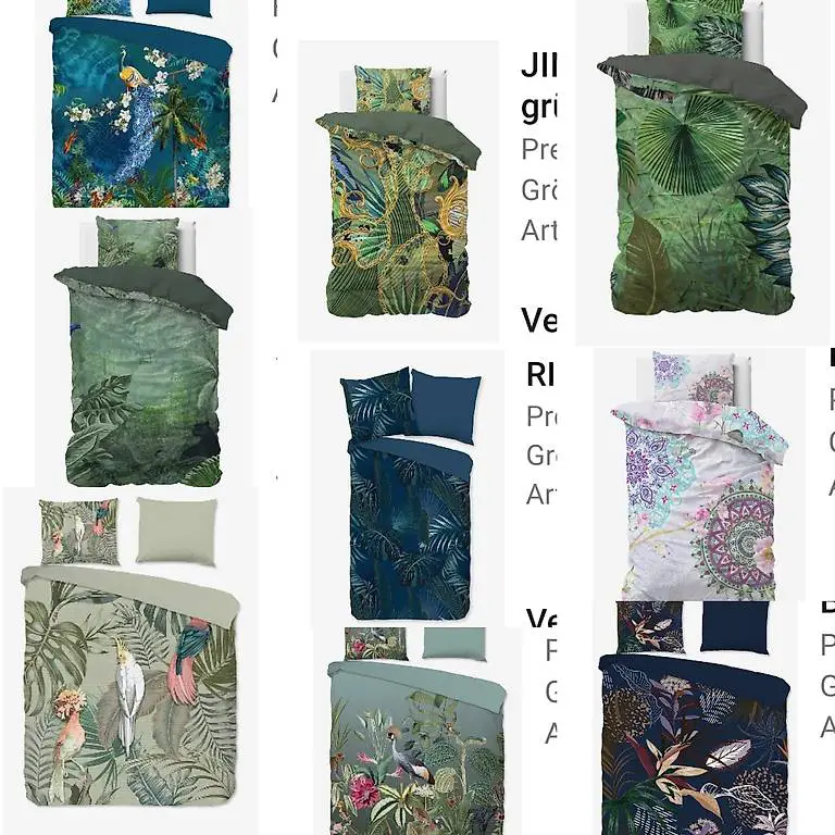 Bettwäsche bettwäscheset set bettbezüge boho bohemian farbig