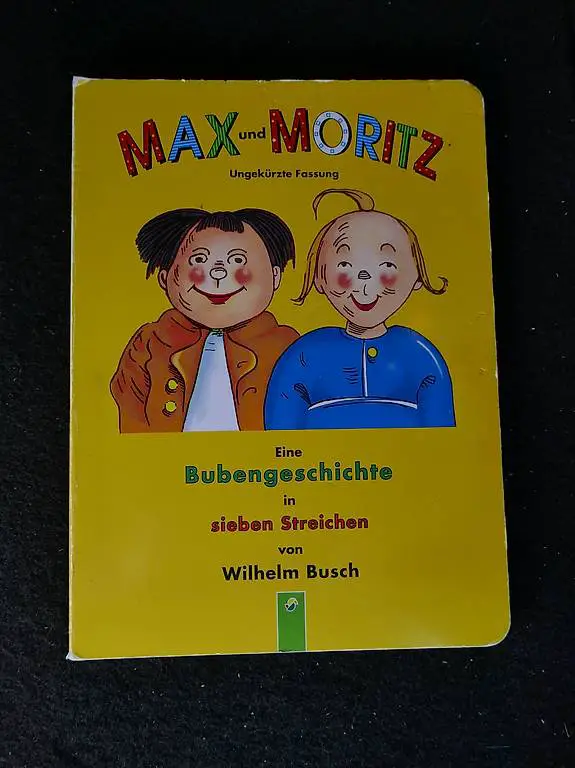 Buch Max und Moritz kartoniert