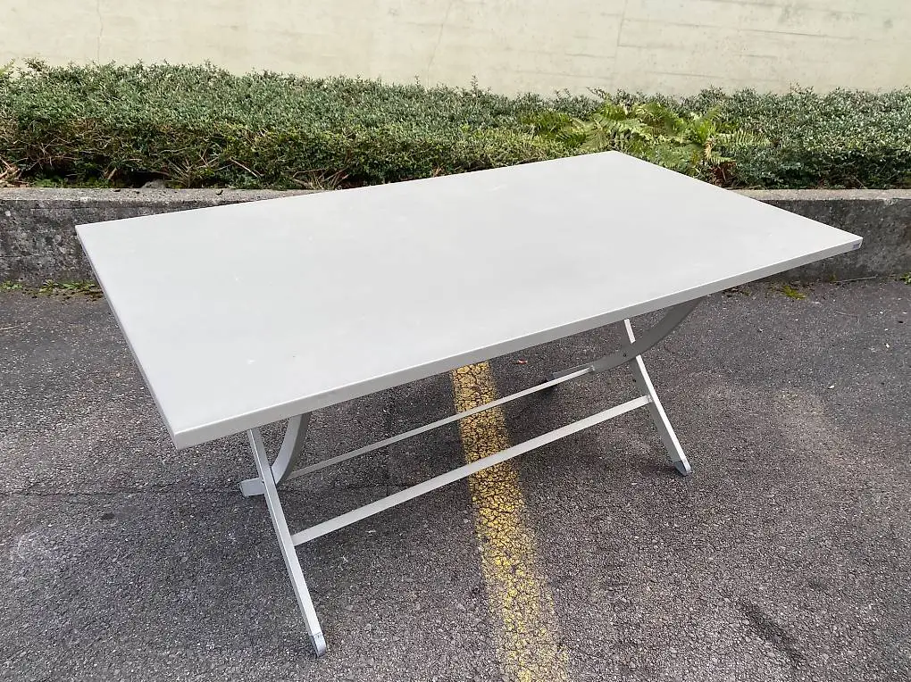 Metall Vermobil Klapptisch, Gartentisch, Balkontisch