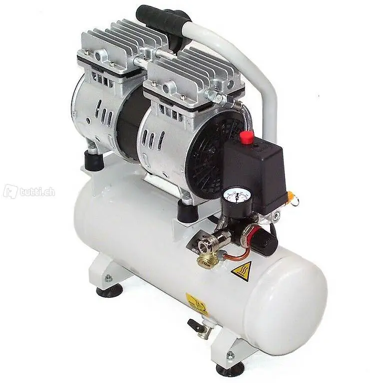  leise Druckluft Kompressor ölfrei 750W Luftkompressor flüste