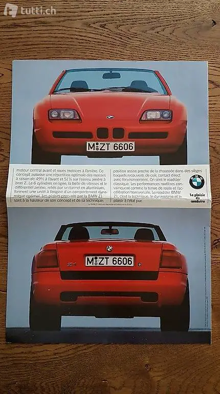 BMW Z1 Prospekt