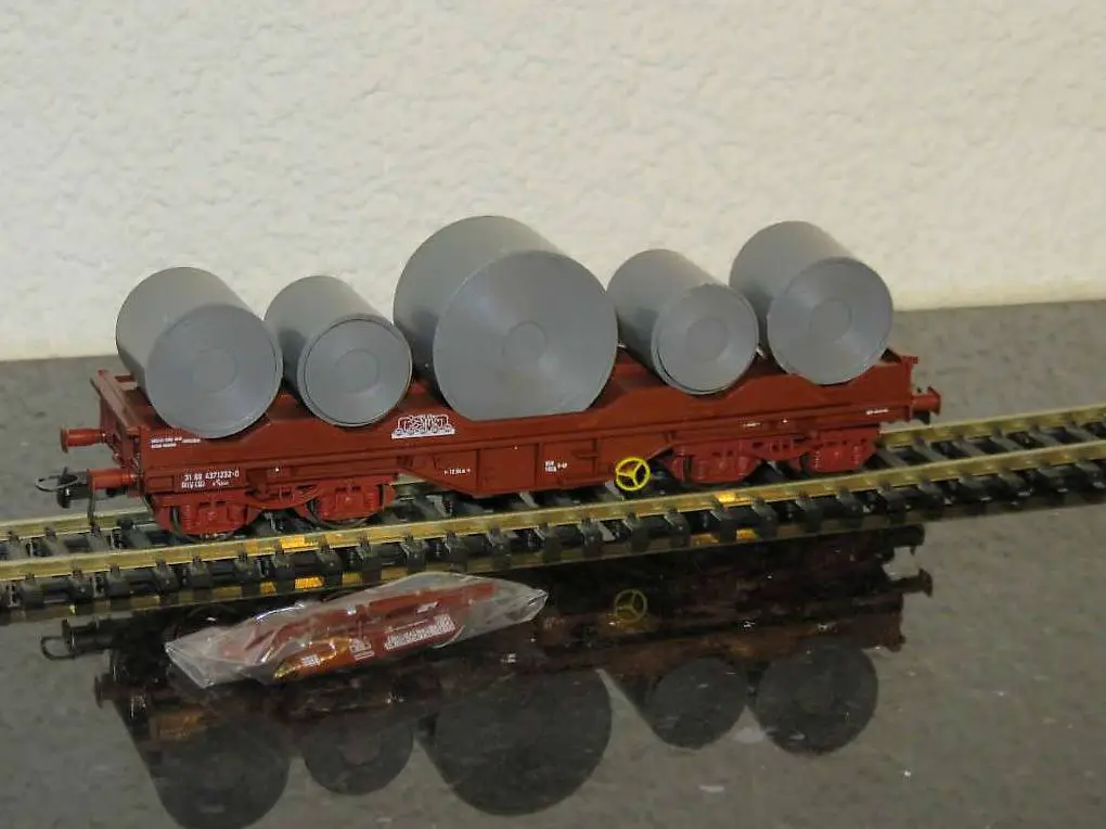 Modelleisenbahn Roco 4396D Rollentransportwagen